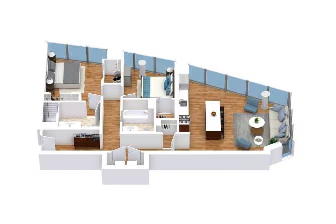 B4 floor plan