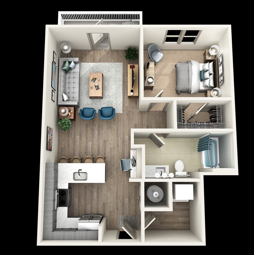 1A floor plan
