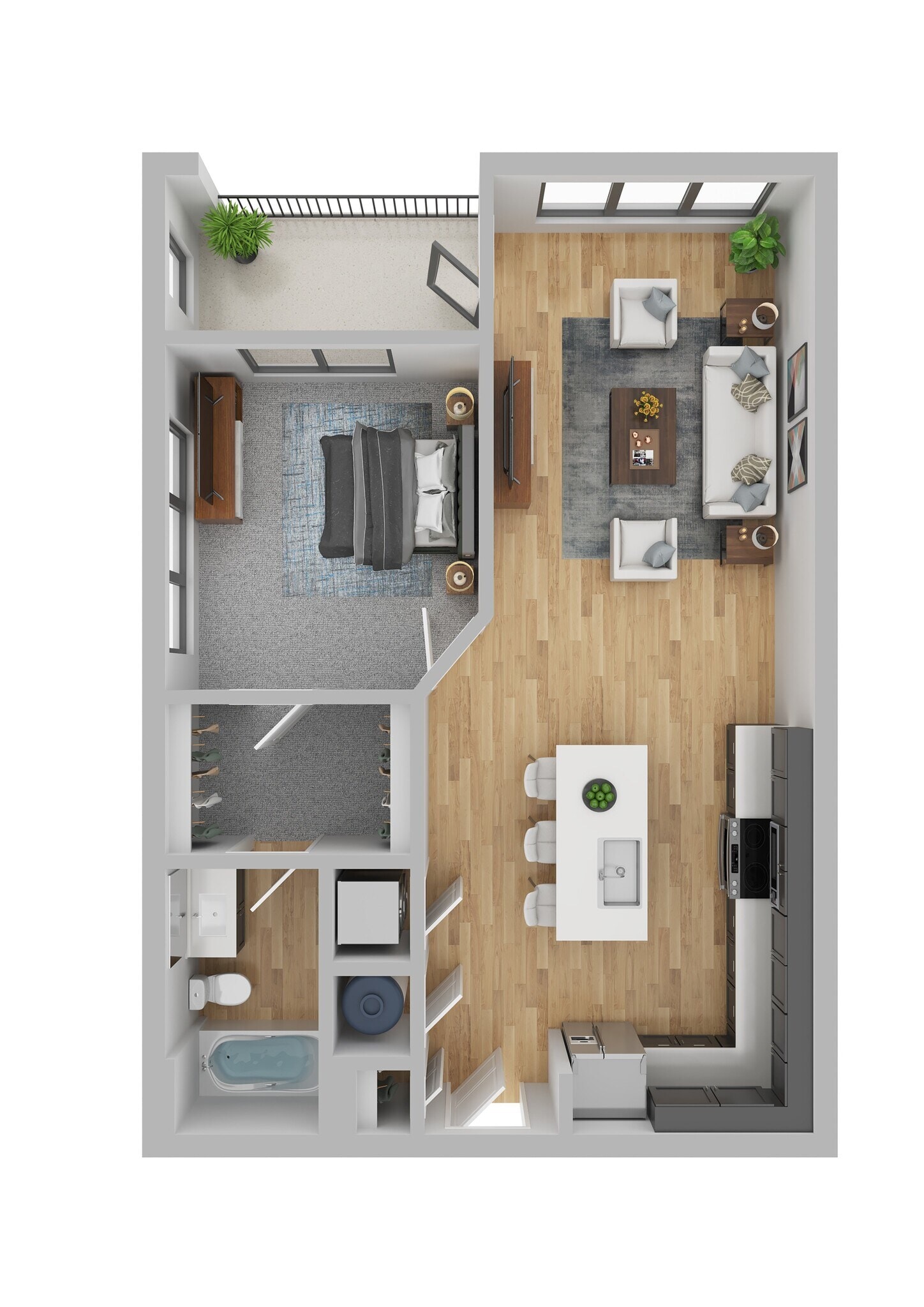 A4 floor plan