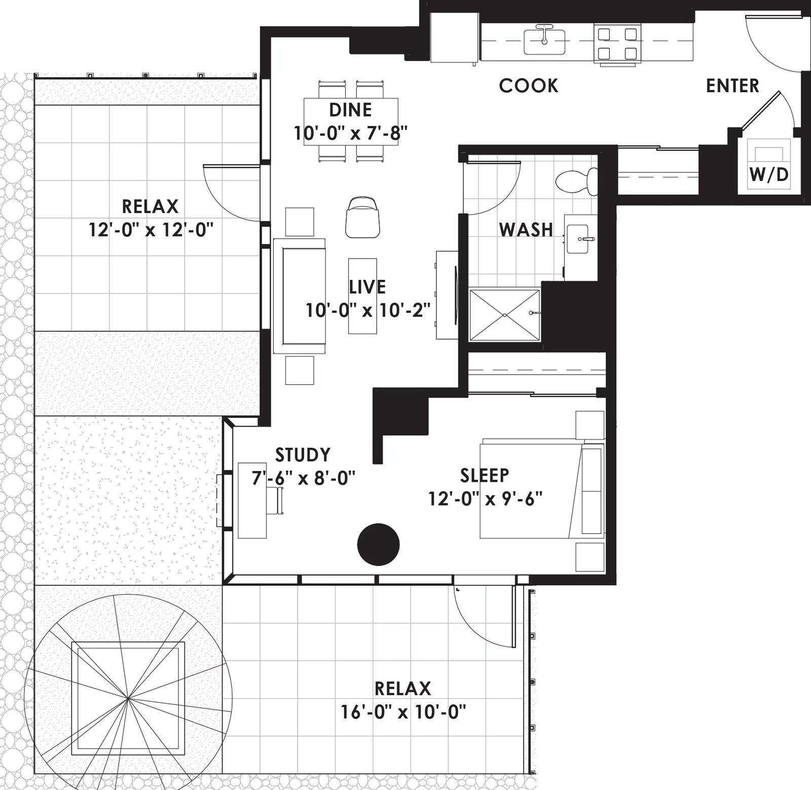 C2T floor plan
