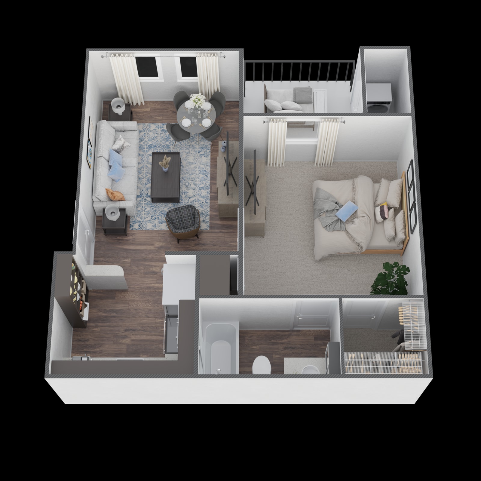 A1 floor plan