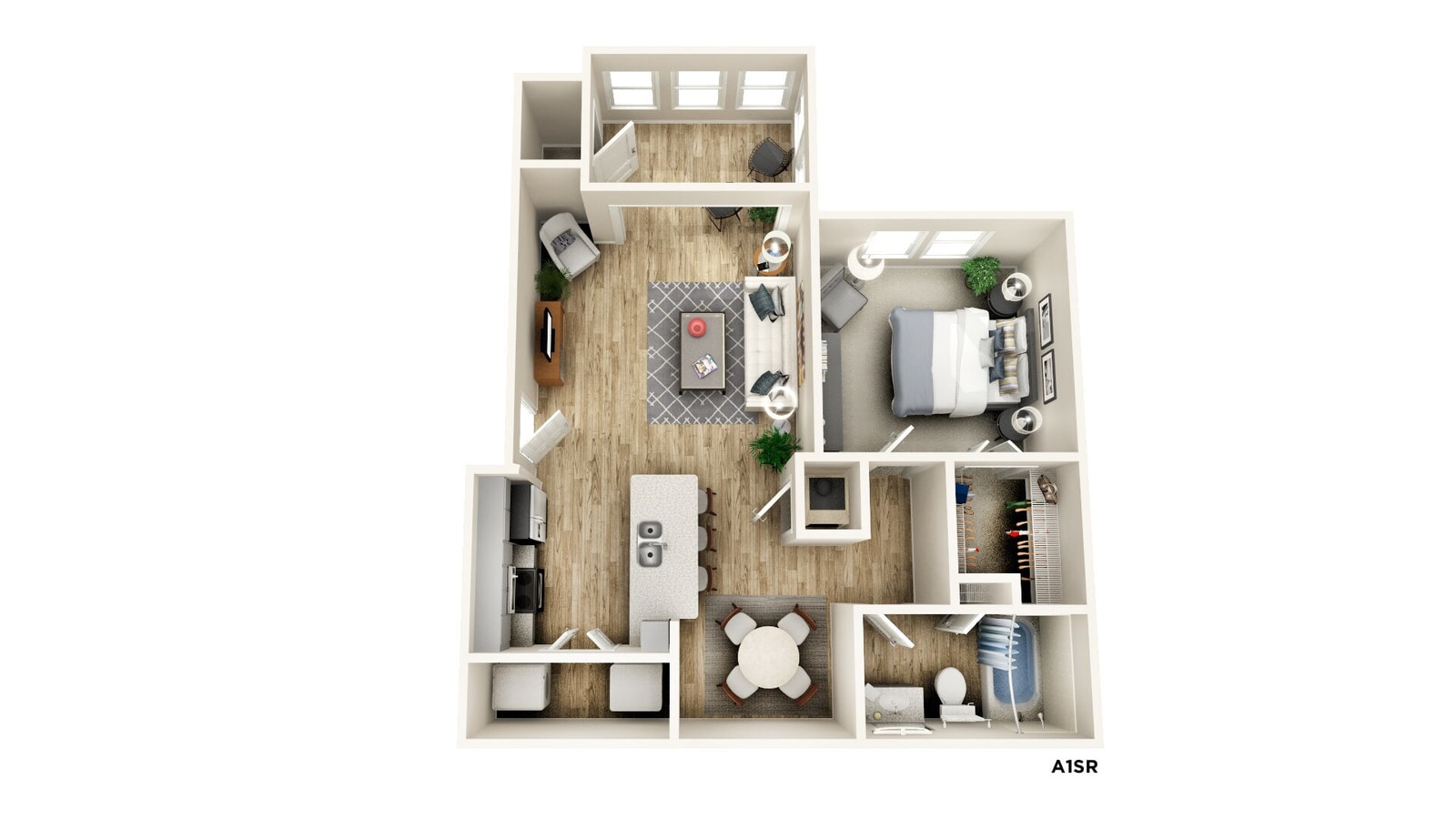 A1SR floor plan