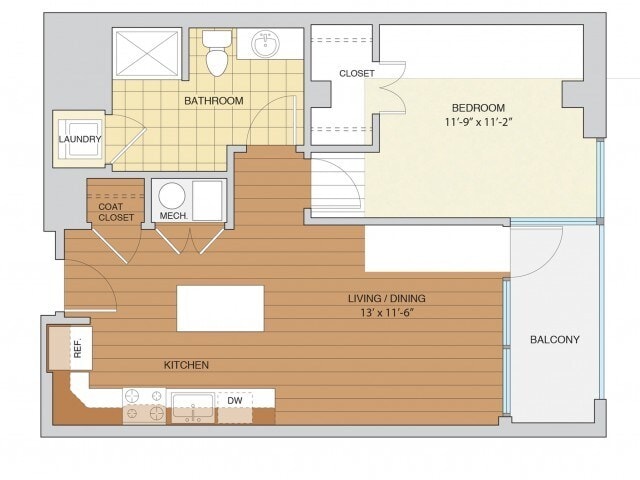 A7 floor plan