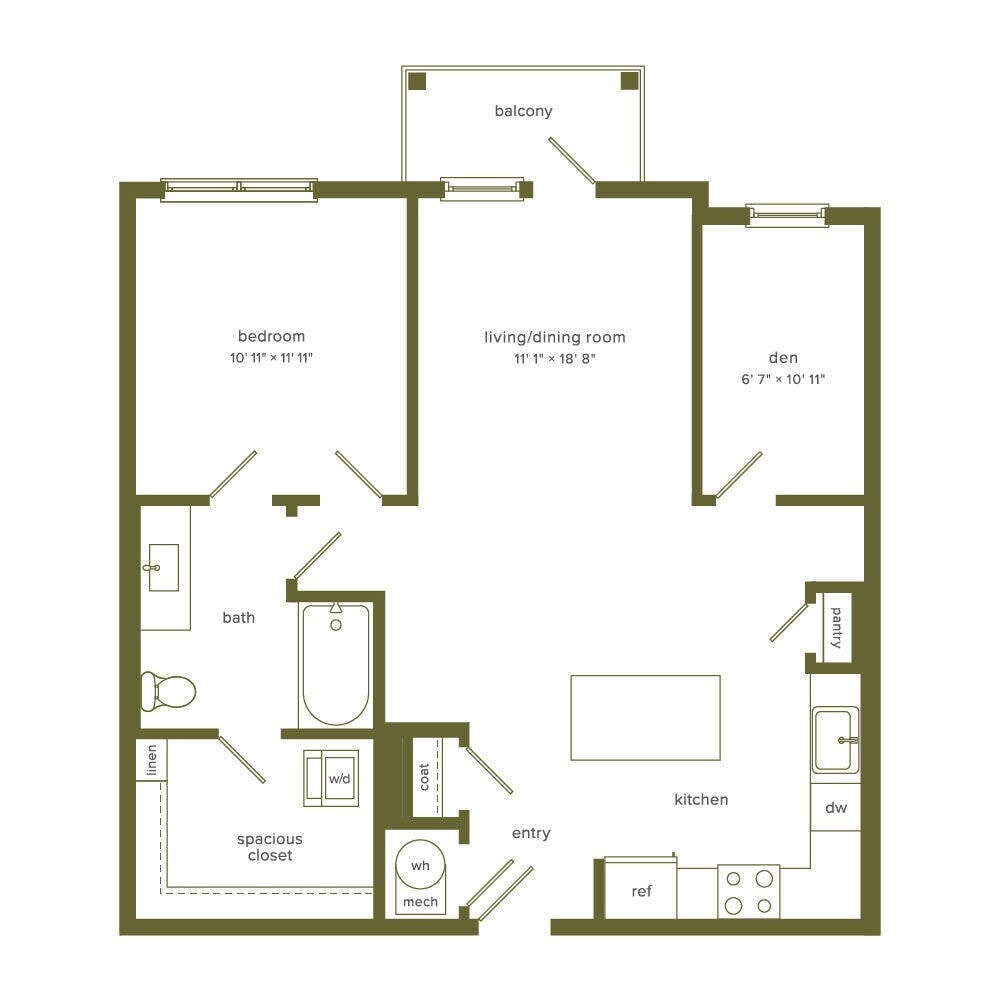A2 floor plan