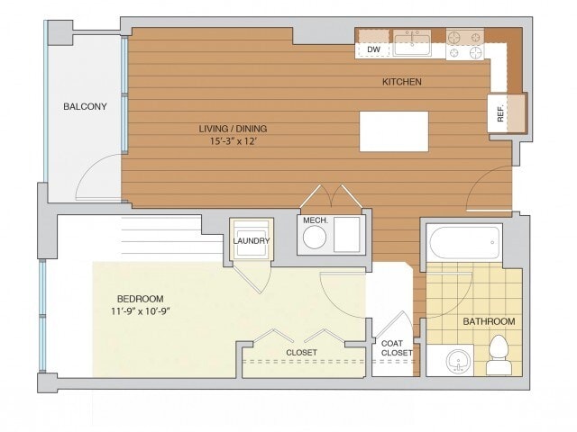 A1 floor plan