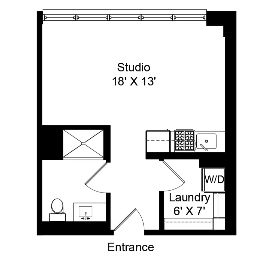 A9 floor plan