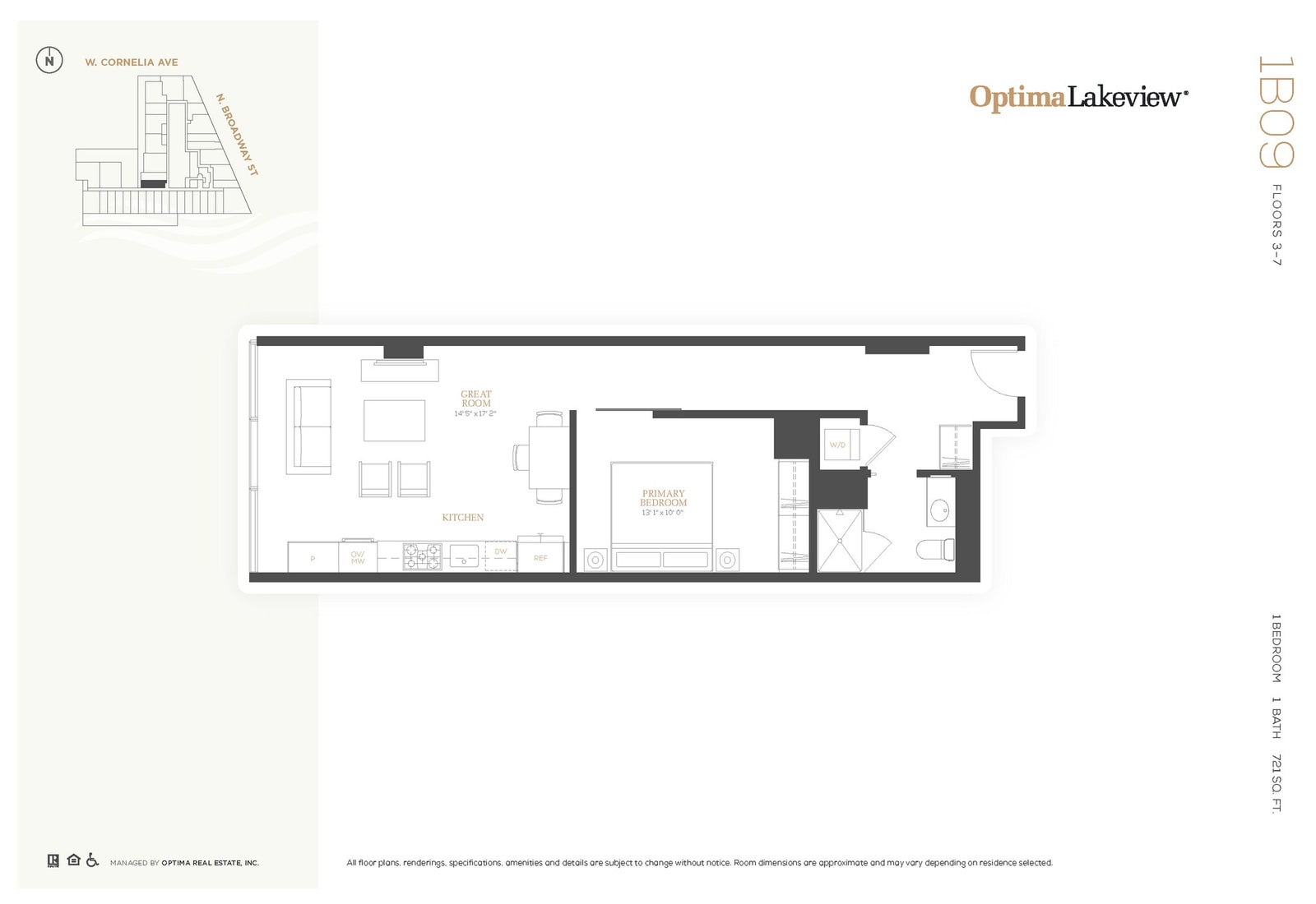 1B09 floor plan