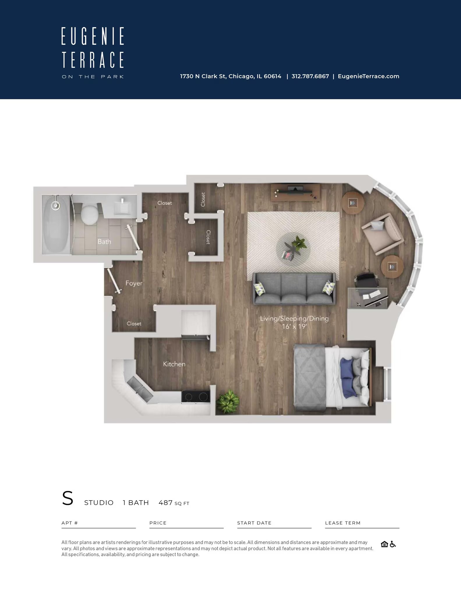 S floor plan