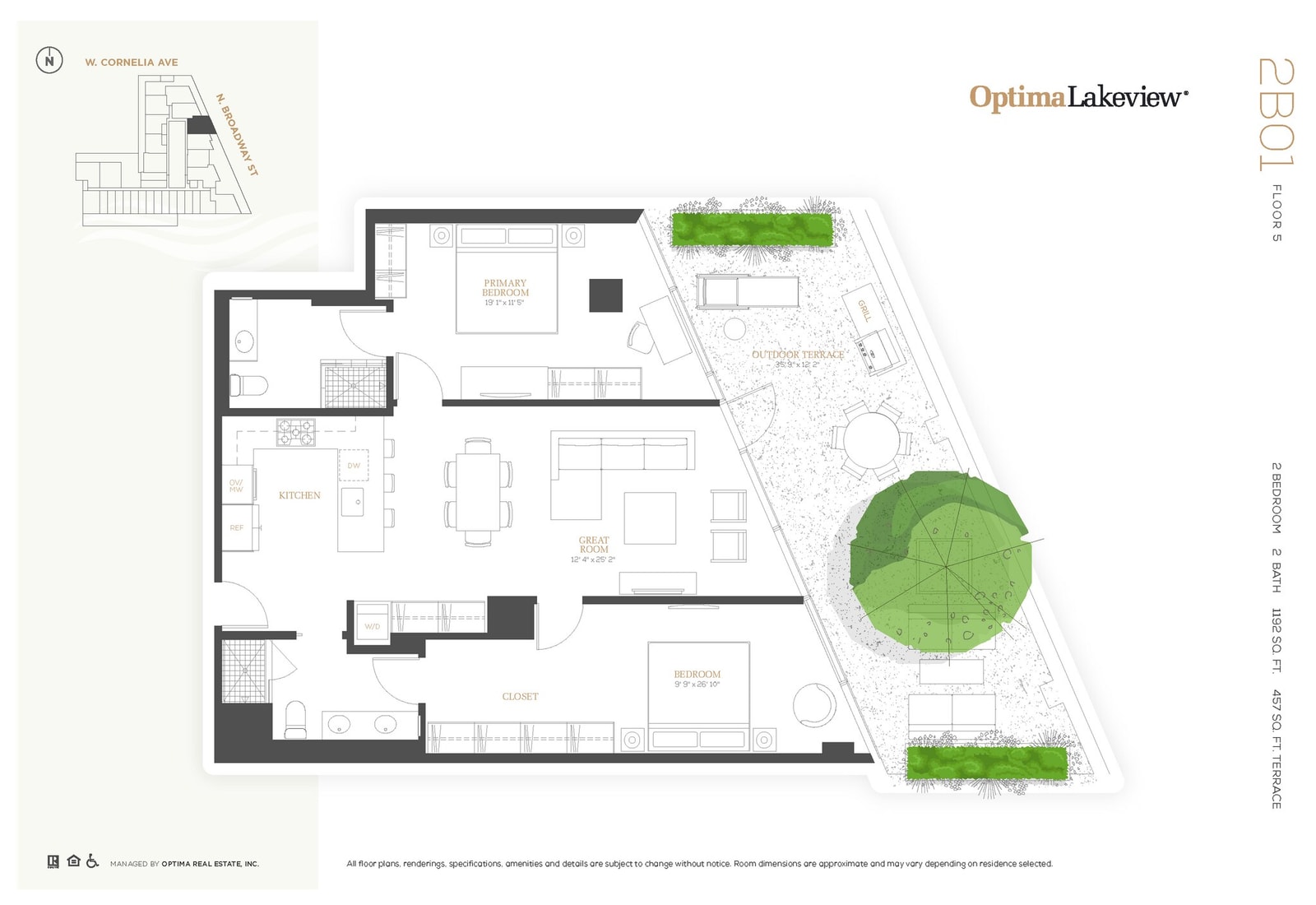 2B01 floor plan