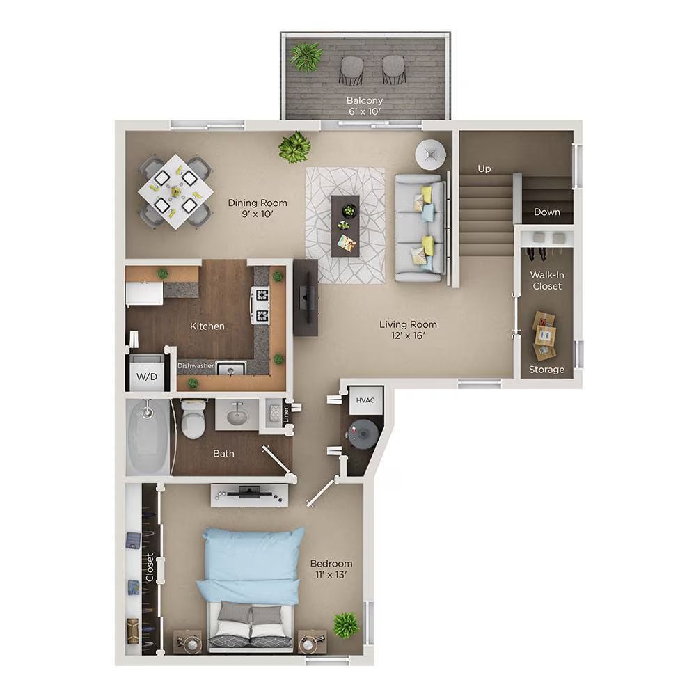 A2 floor plan