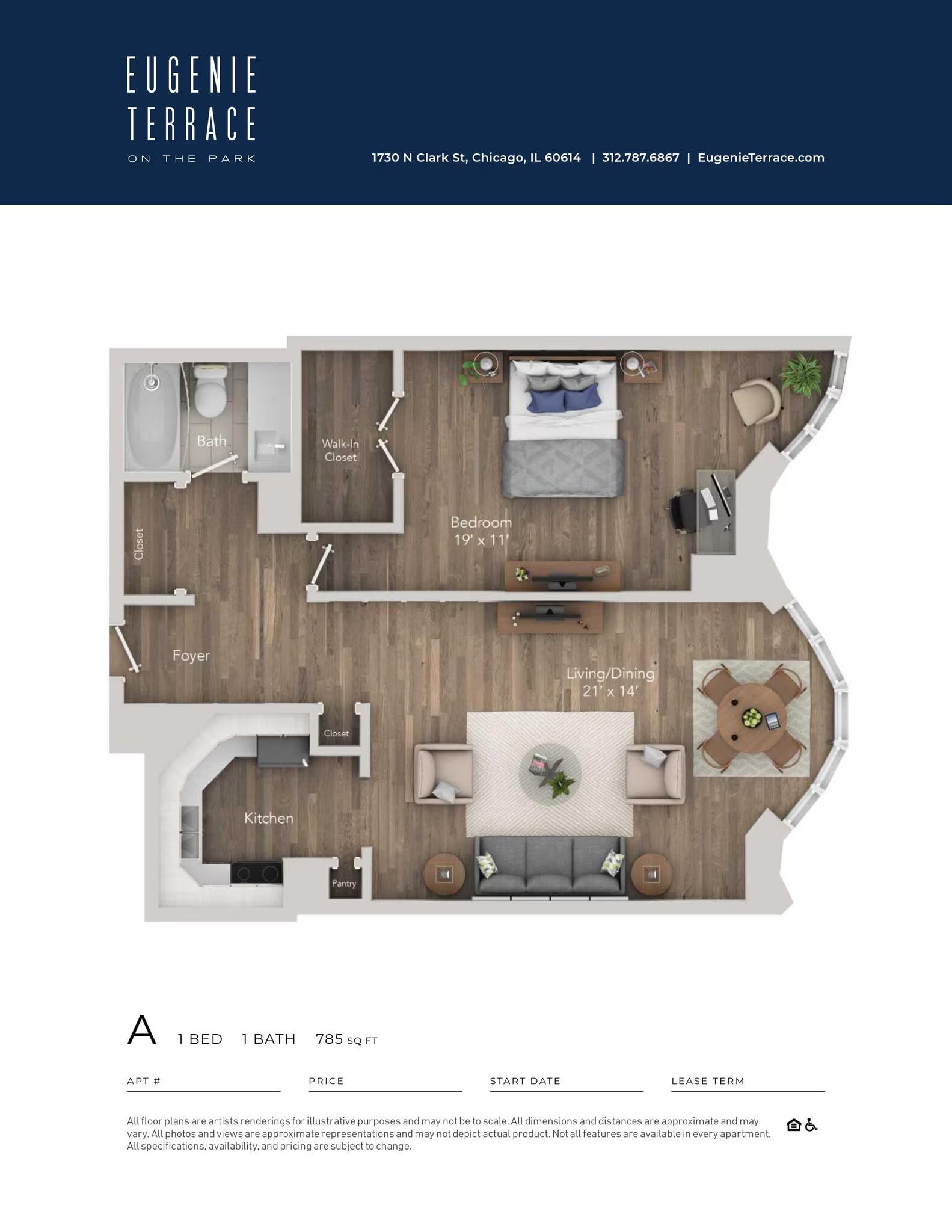 A floor plan