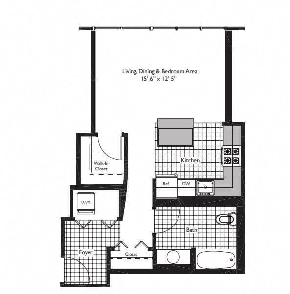 Studio 05b floor plan