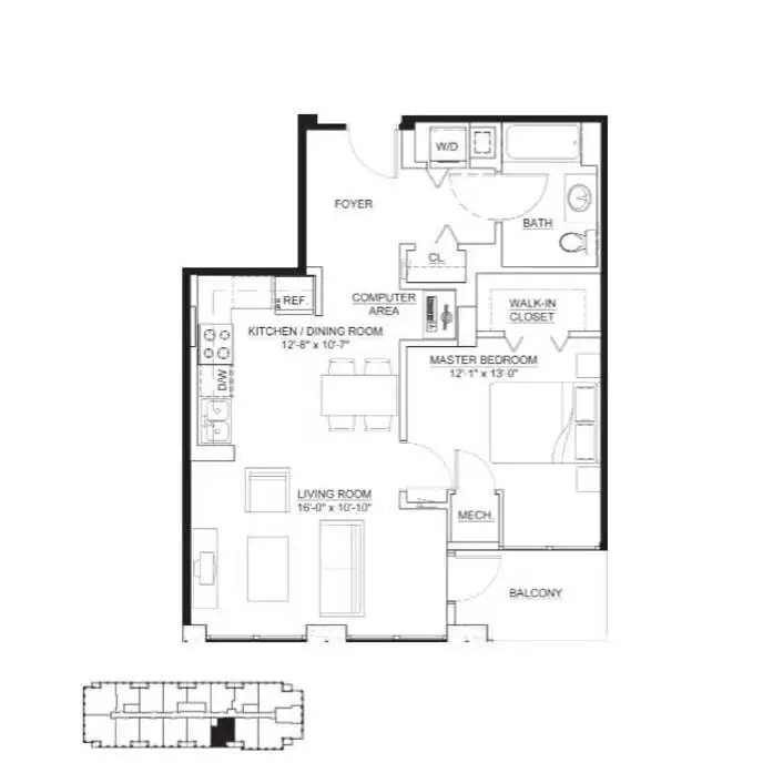 A4 floor plan