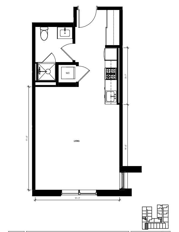 A18 floor plan