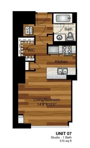 Unit 07 floor plan