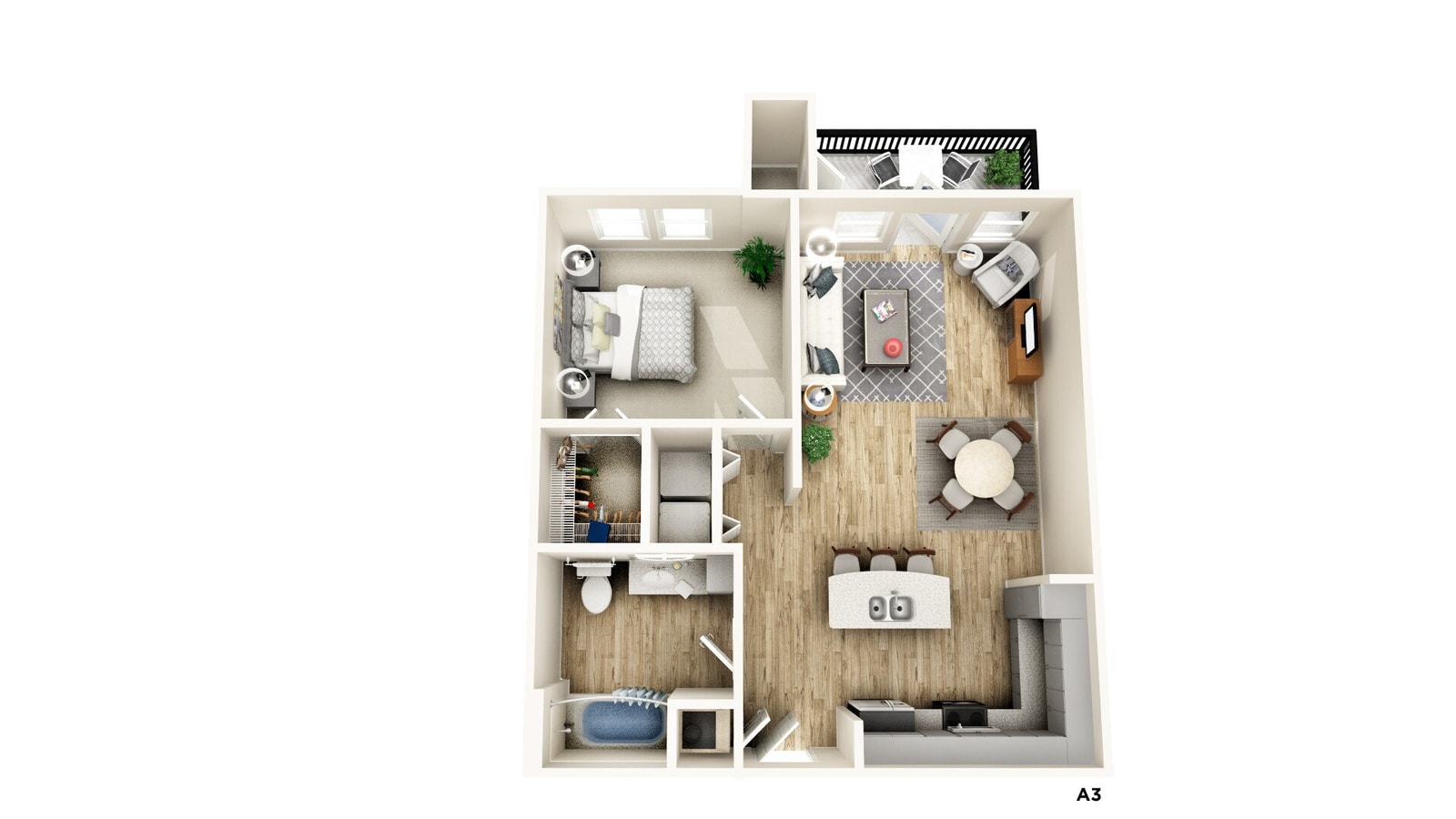 A3 floor plan