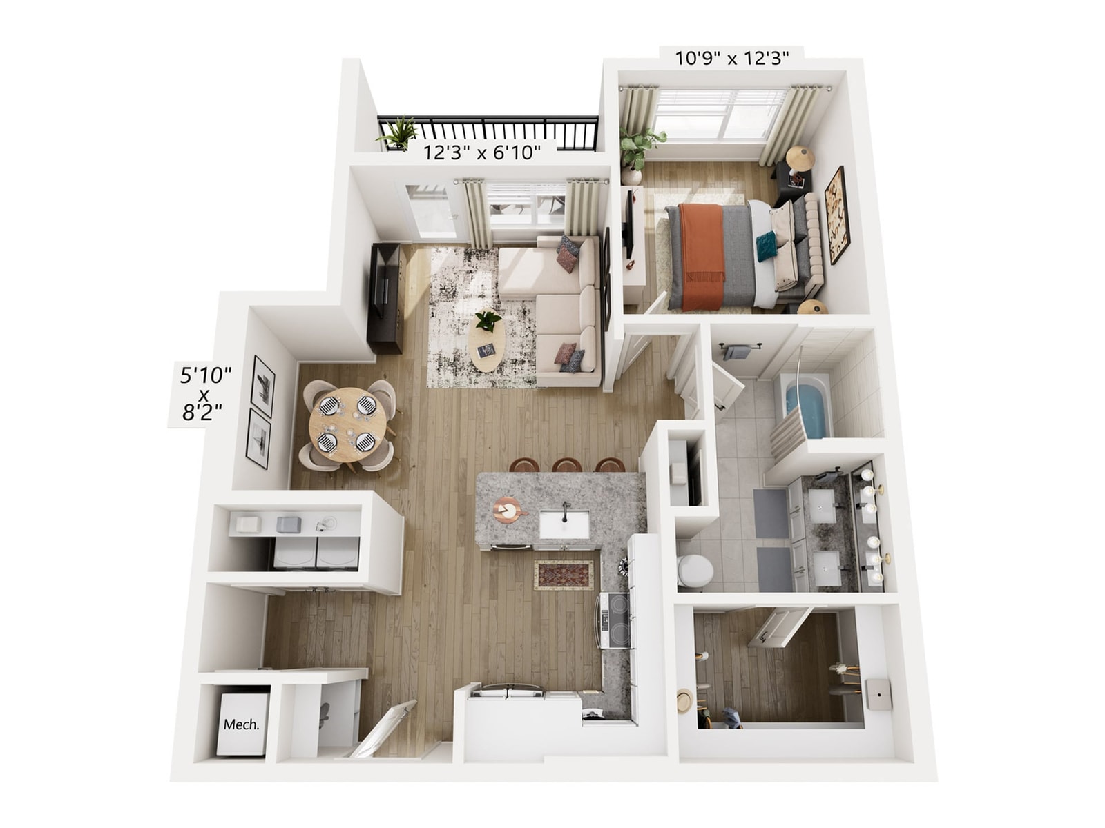 A4 floor plan