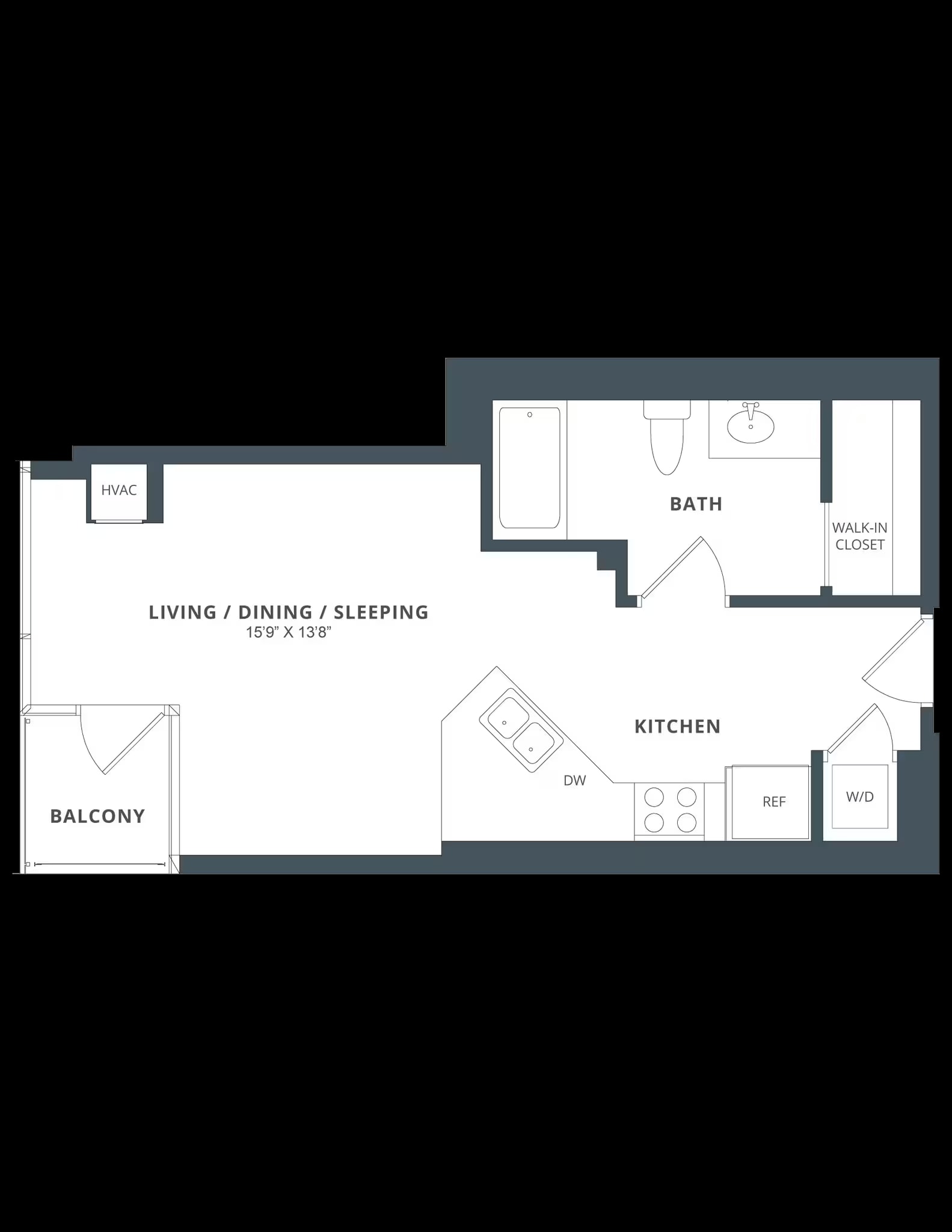 Studio-S2 floor plan