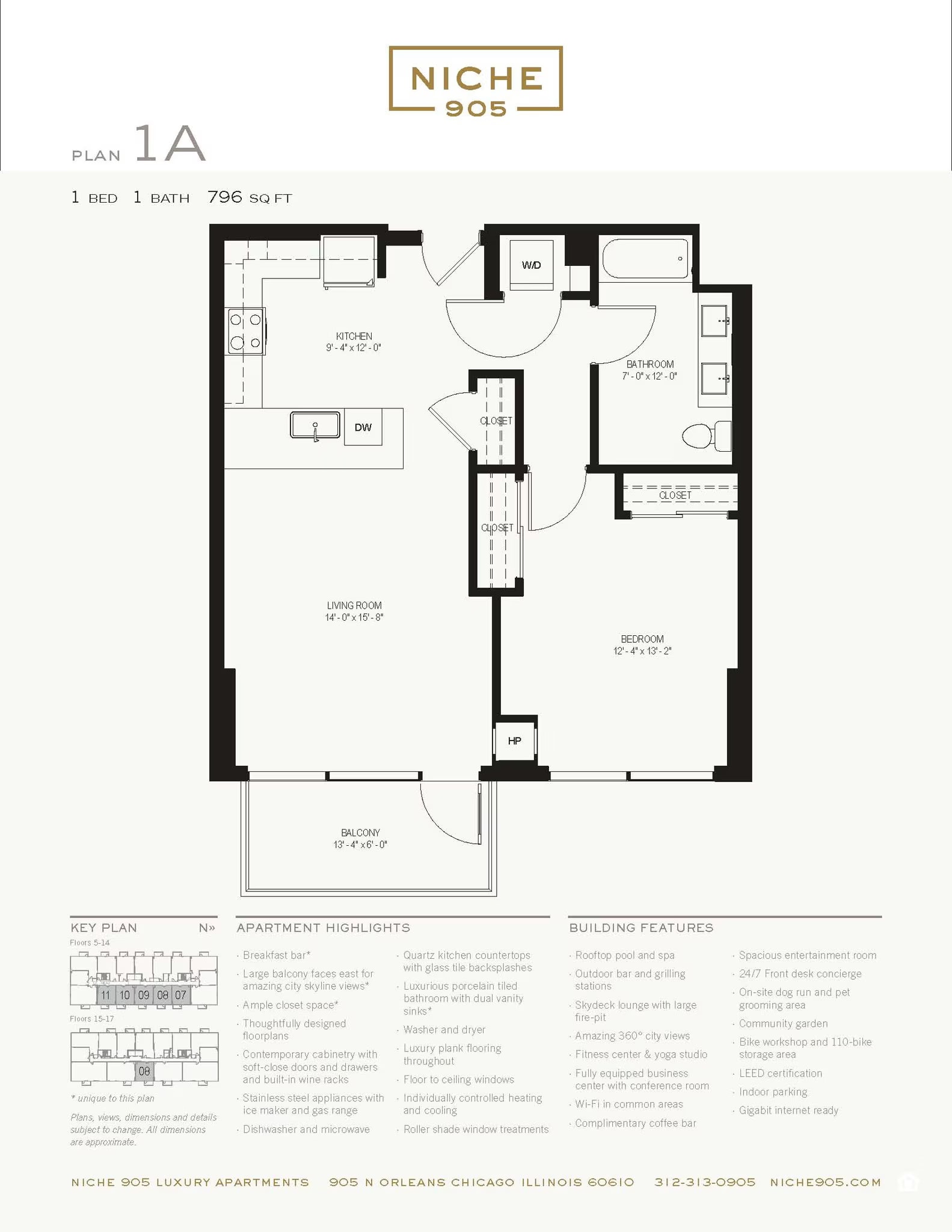 1A floor plan