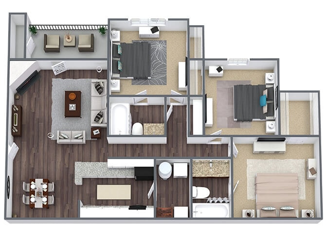 C1 floor plan