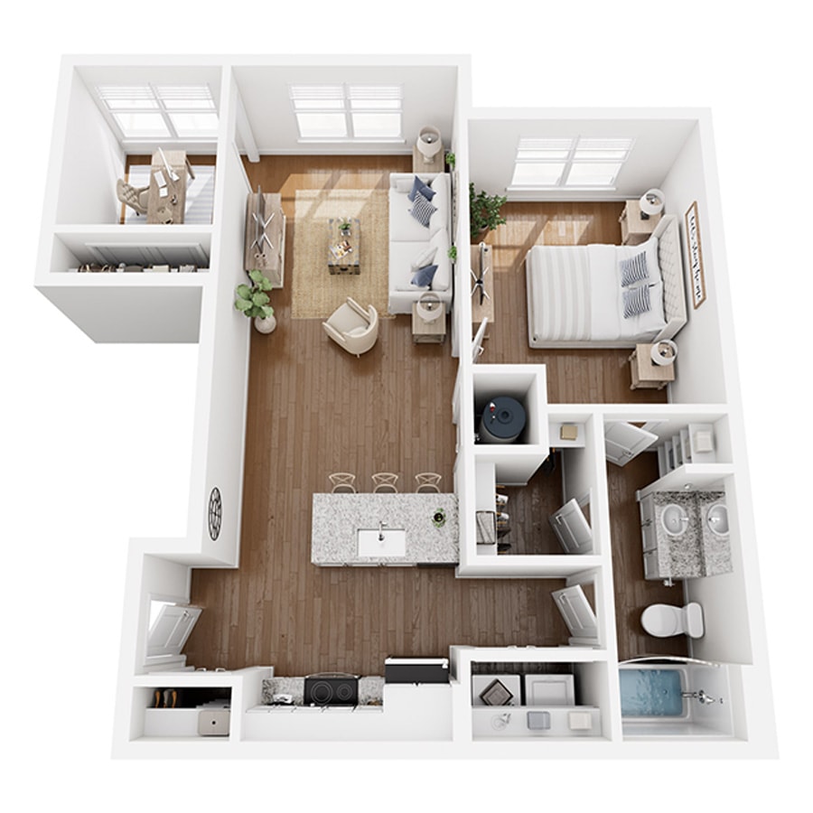 A14HC floor plan