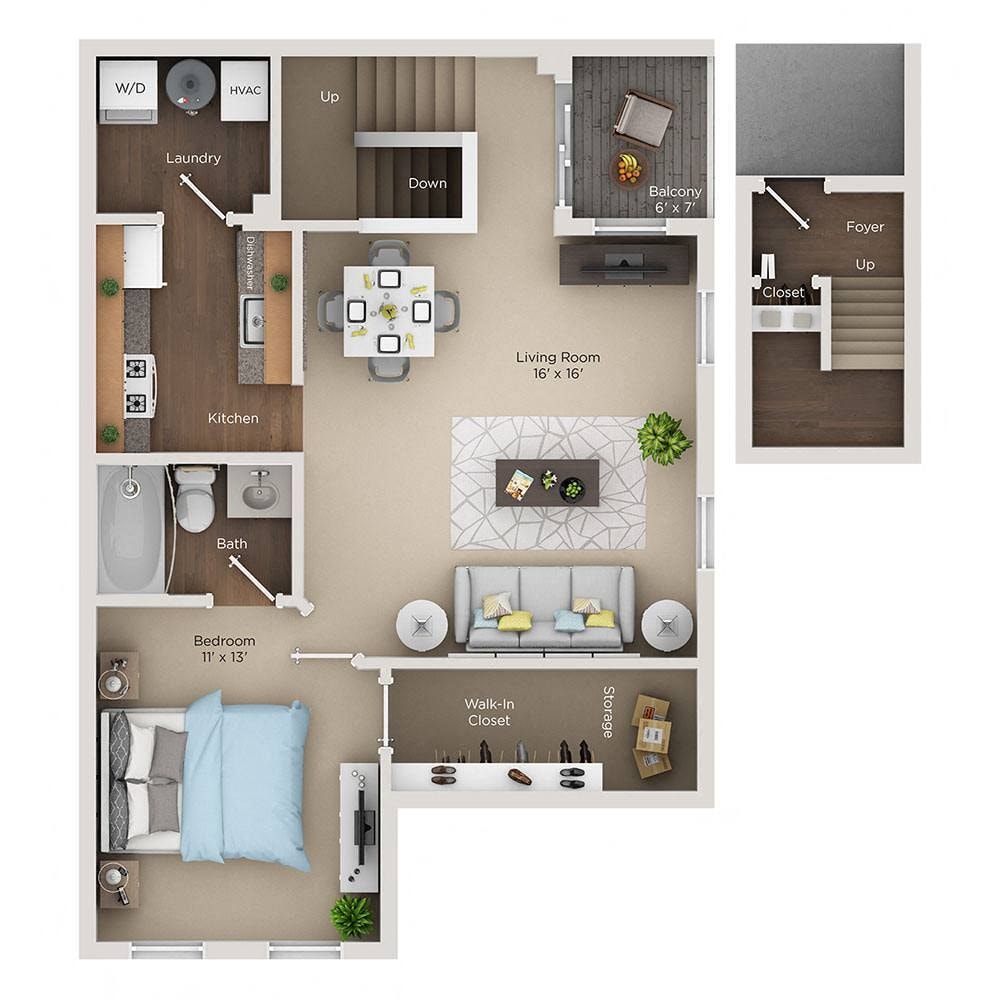 A1 floor plan