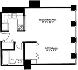 Studio floor plan