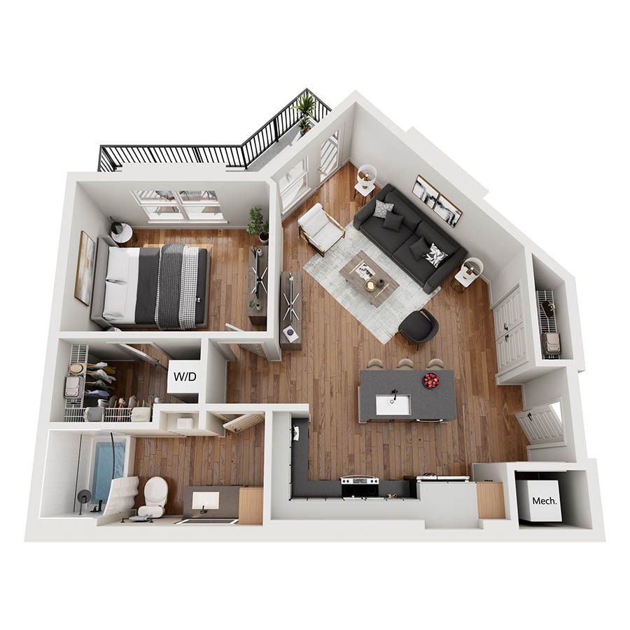 A6 floor plan