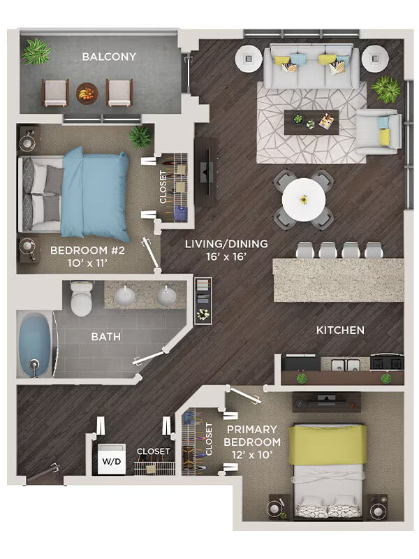 B floor plan
