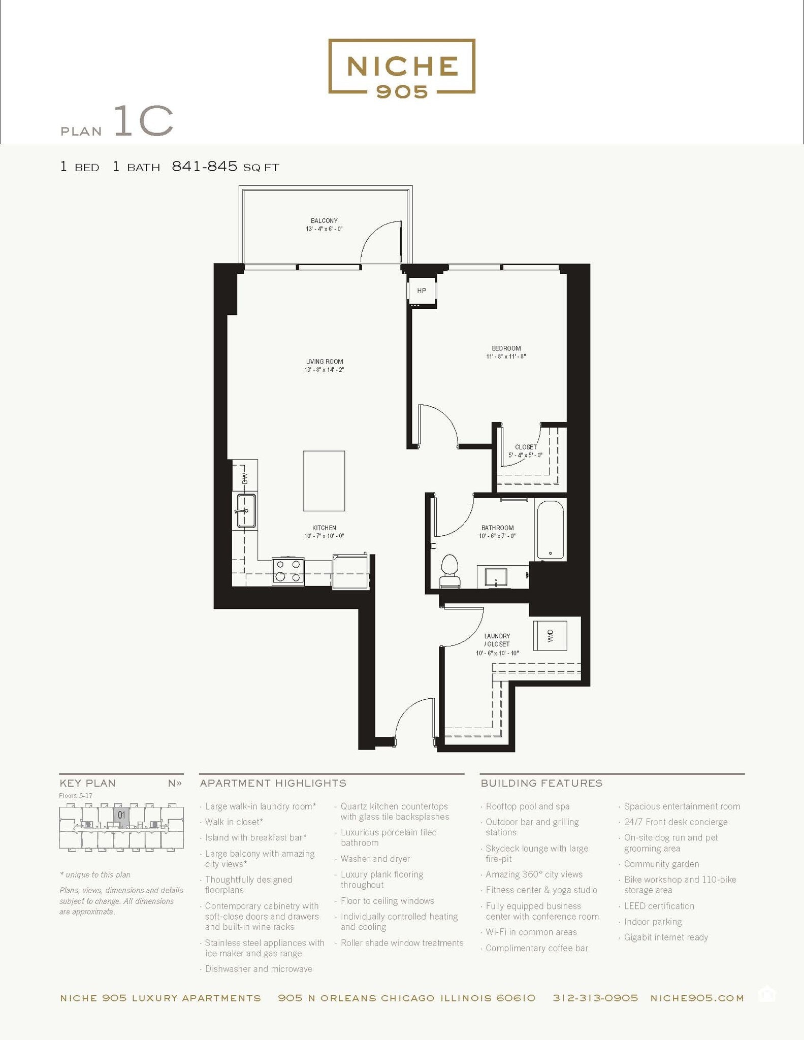1C floor plan