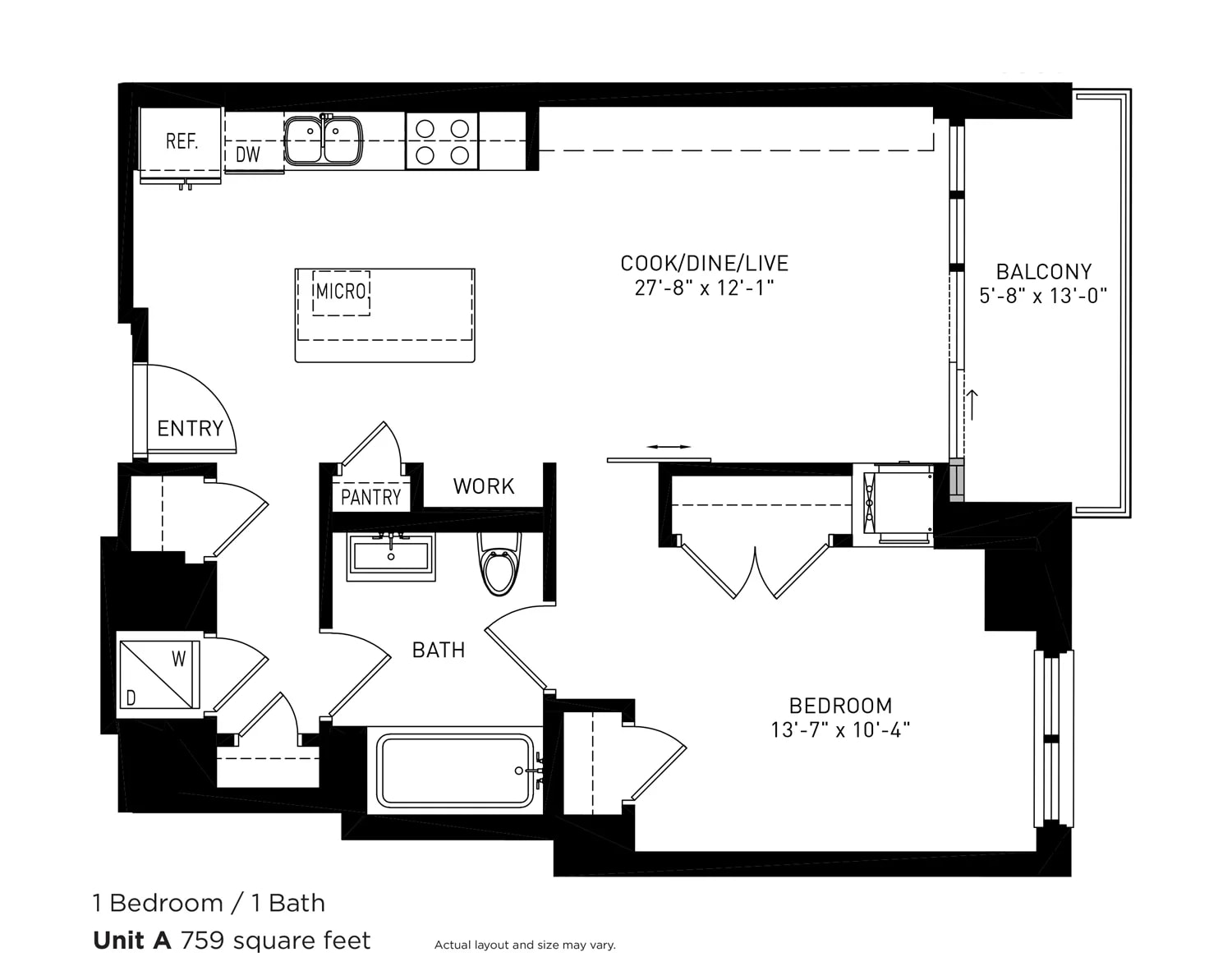 A floor plan