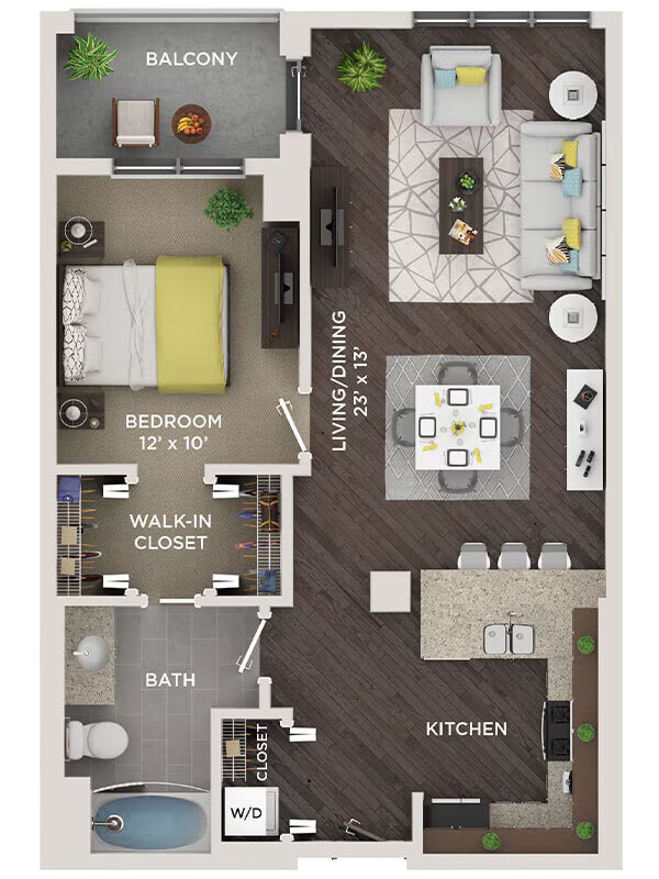 A2 floor plan