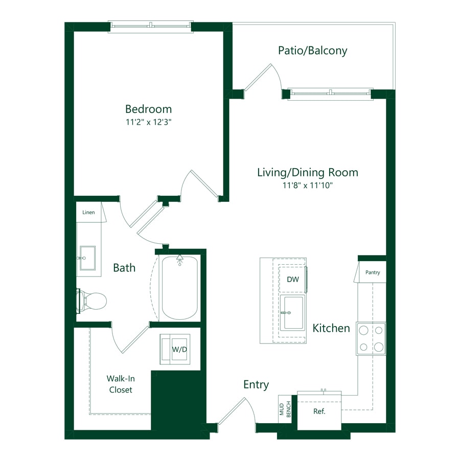 A1 floor plan