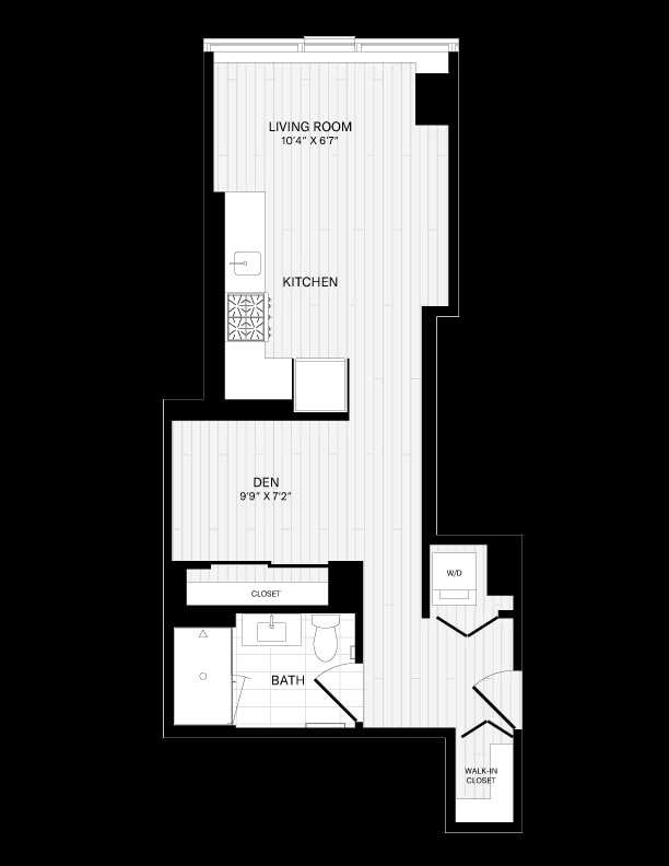 Studio-1A-3 floor plan