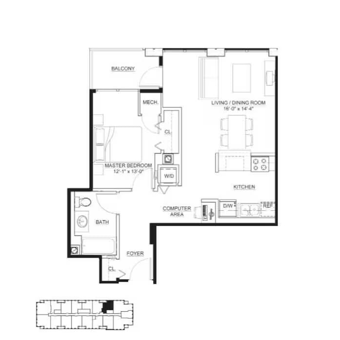 A3 floor plan