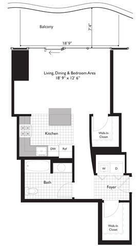 Studio 07 floor plan