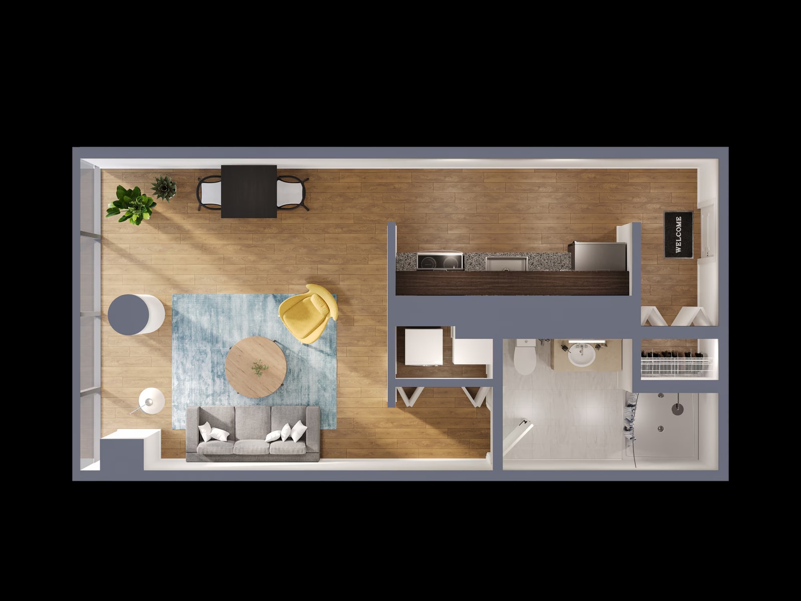 R floor plan