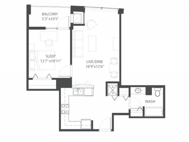 Hip floor plan