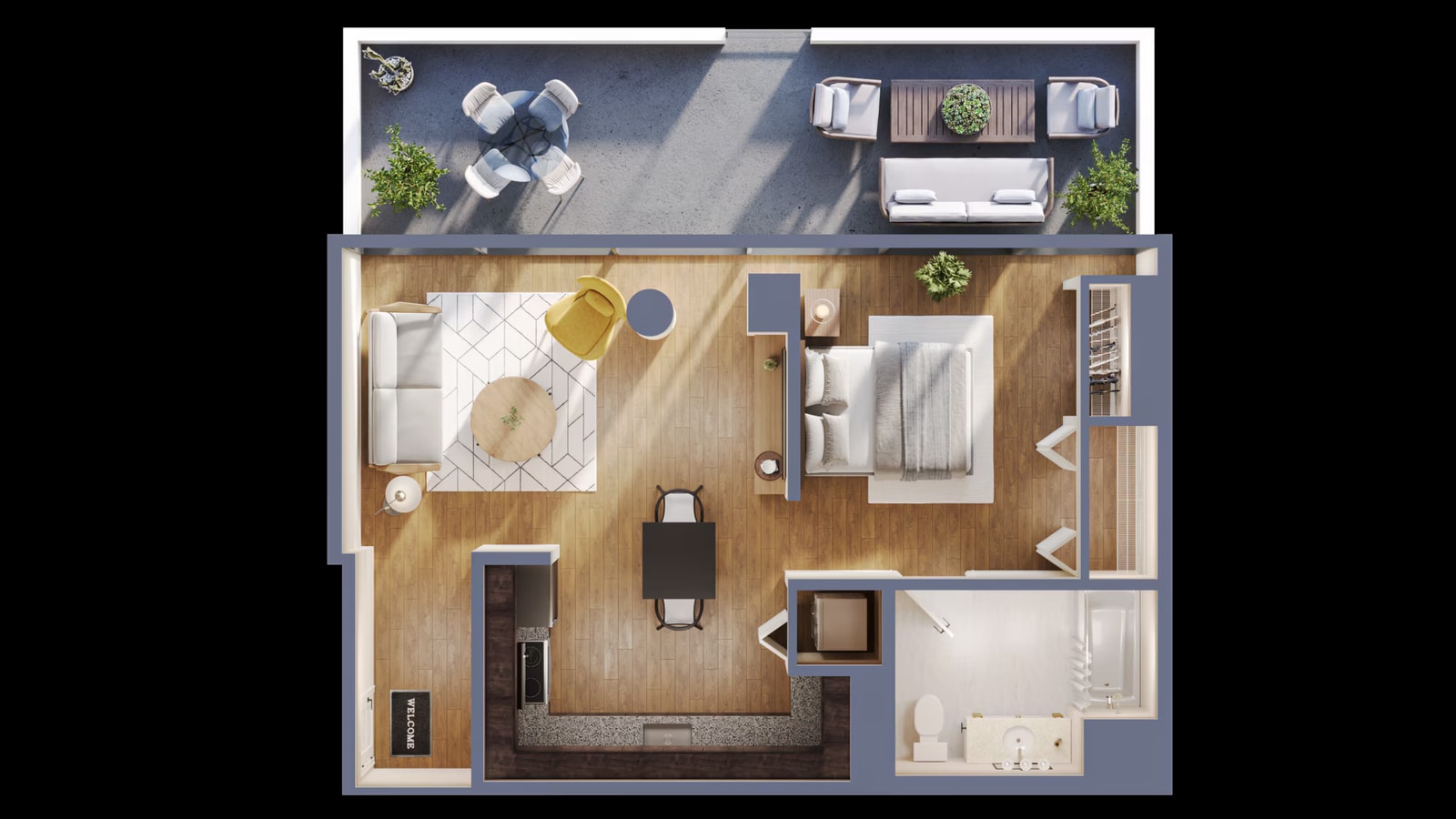 G floor plan