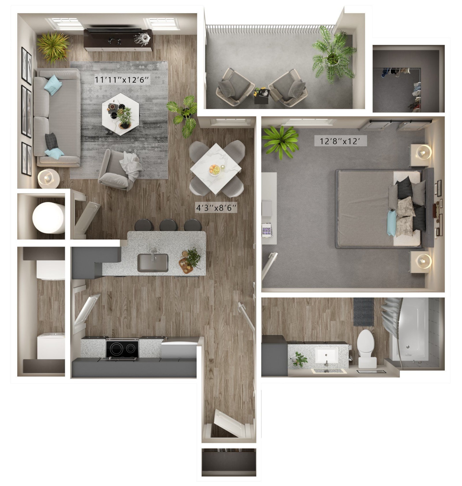 Lower Trousdale floor plan