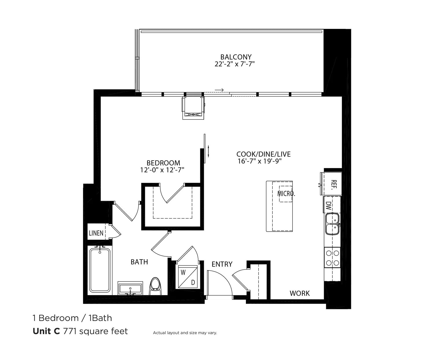 C floor plan