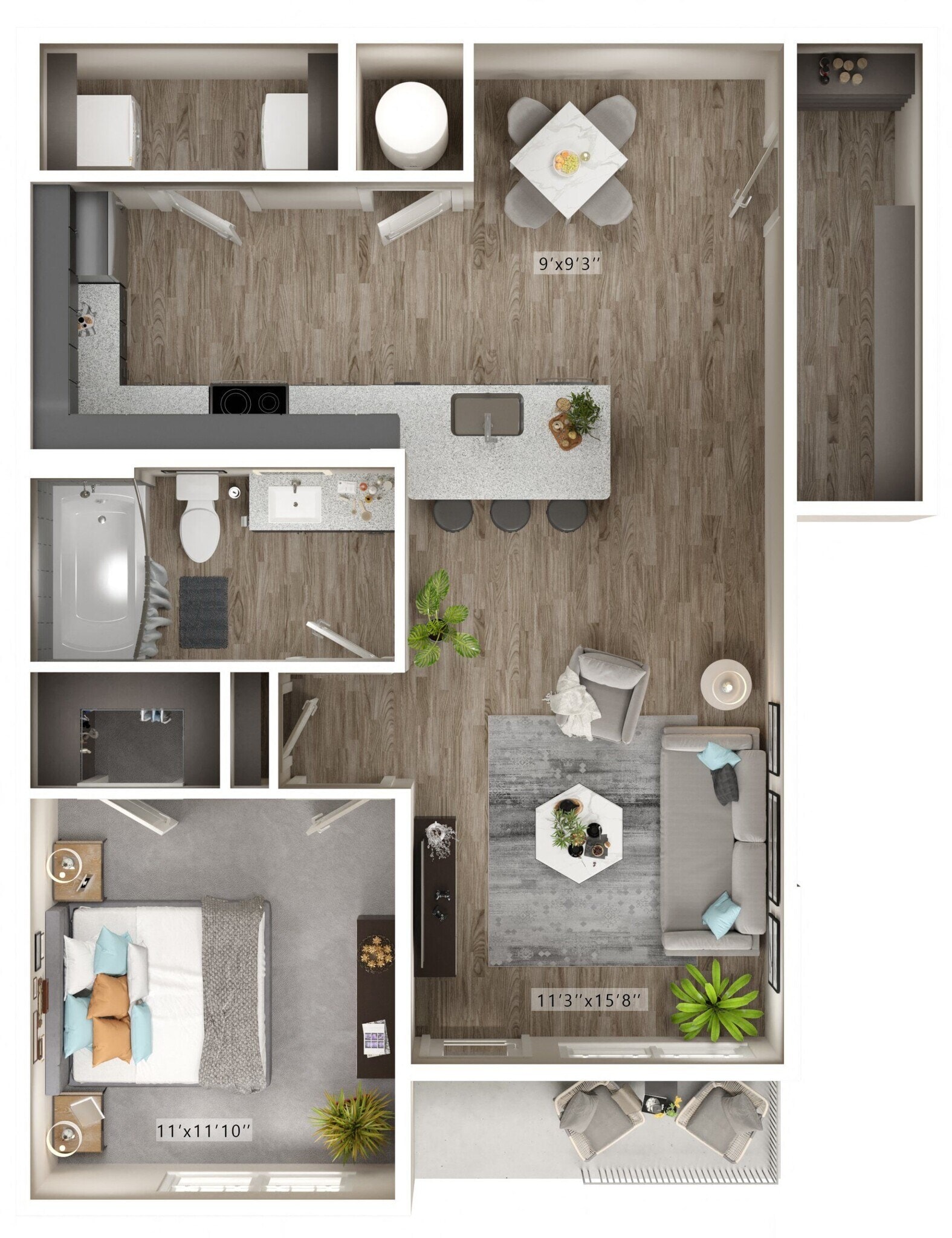 Lower Stonewall floor plan