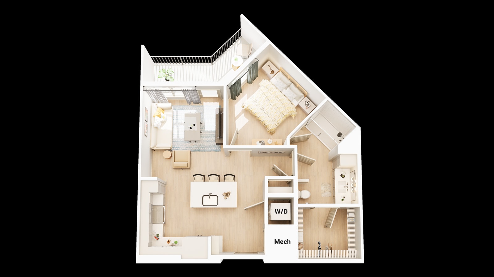 A1 floor plan