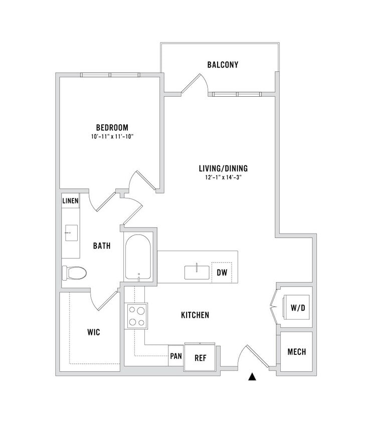 A1 floor plan