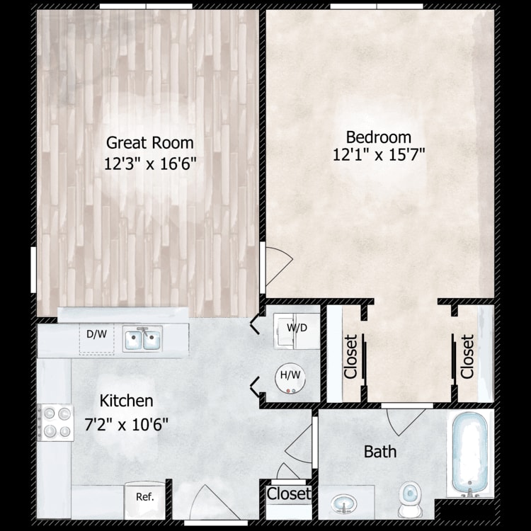 The Balance floor plan