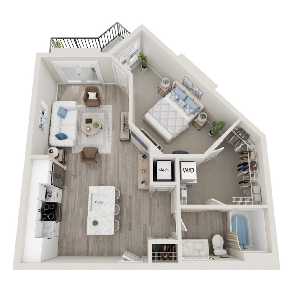 A2 floor plan