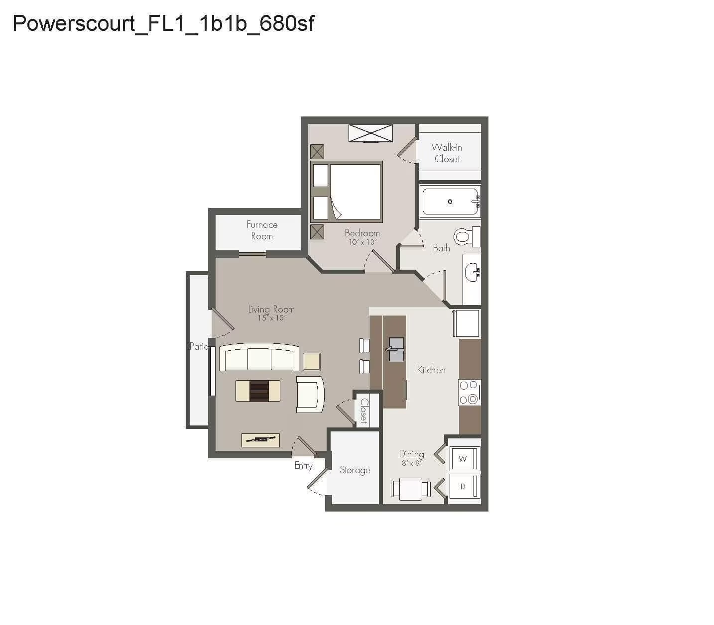 Powerscourt (Reno) floor plan