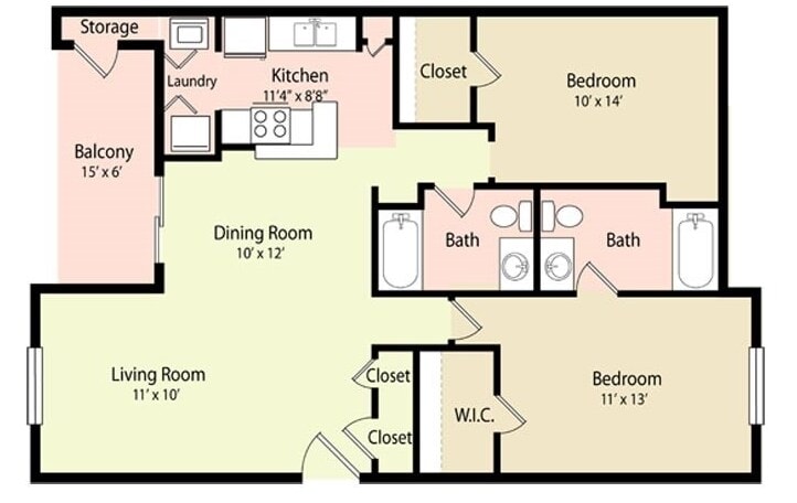 The Bentley floor plan
