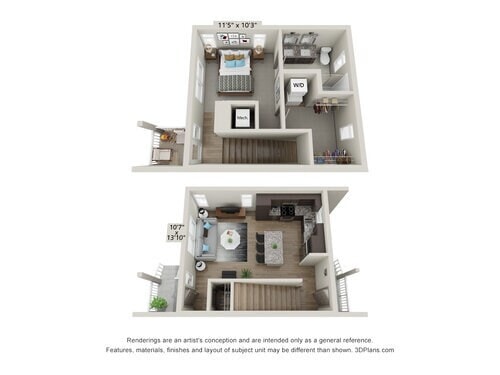 TH - Hickory floor plan
