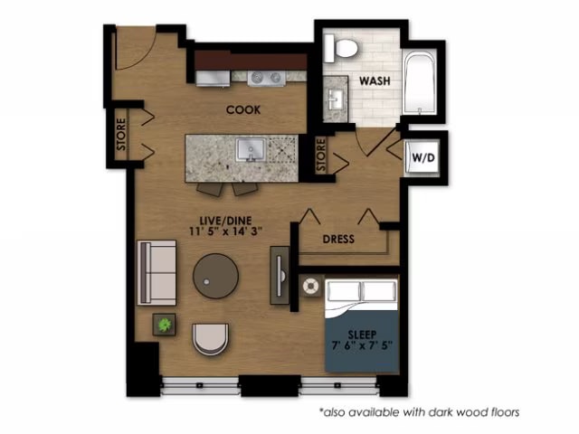 E110 floor plan
